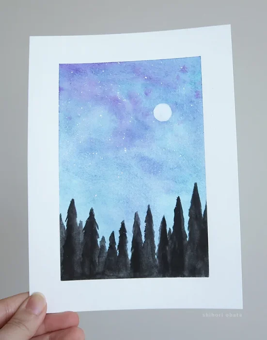 Watercolor painting